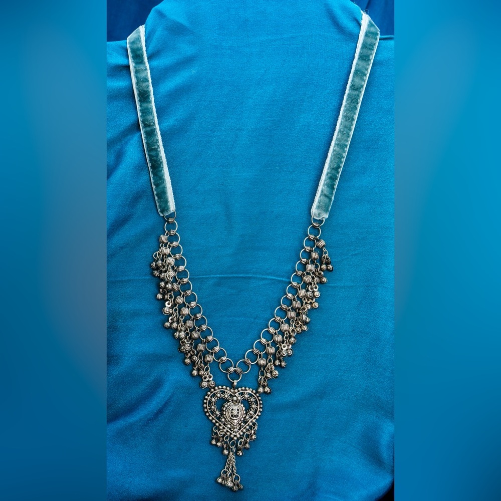 Upcycled Indian Costume Jewellery Necklace